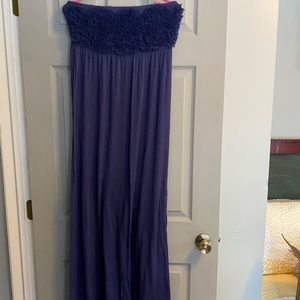 Womens NY & Co maxi dress. Size large. EUC